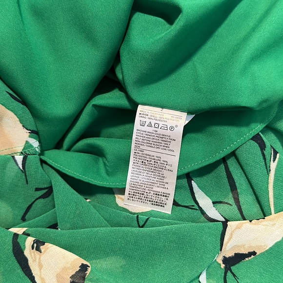 Banana Republic Chiffon High Low Hem Maxi Dress Size 2 - Picture 6 of 6